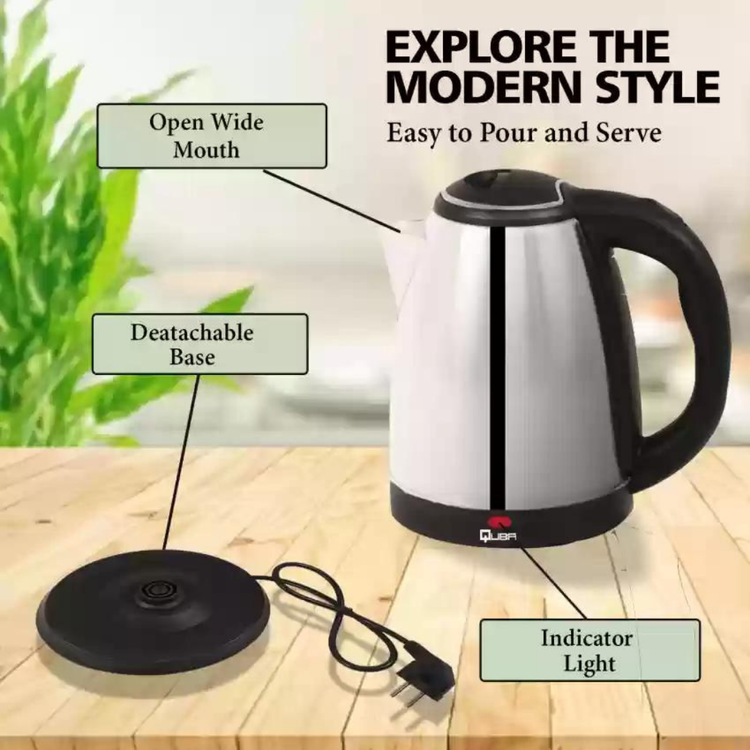 Electric Kettle 2 Liter for Make tea, coffee and Hot water - Image 3