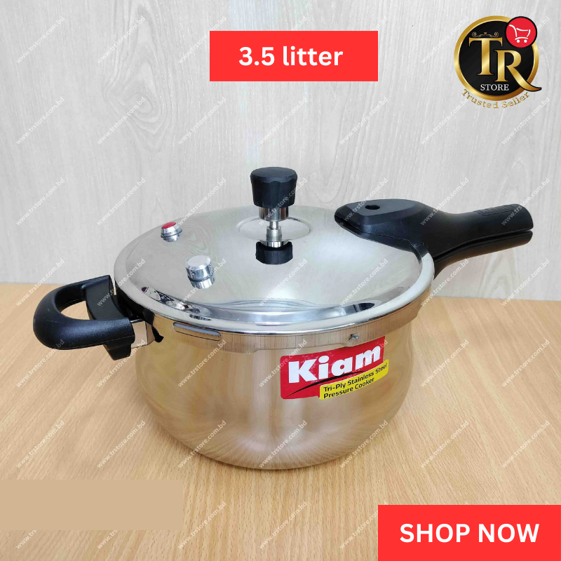Kiam Stainless Steel Pressure Cooker 3.5
